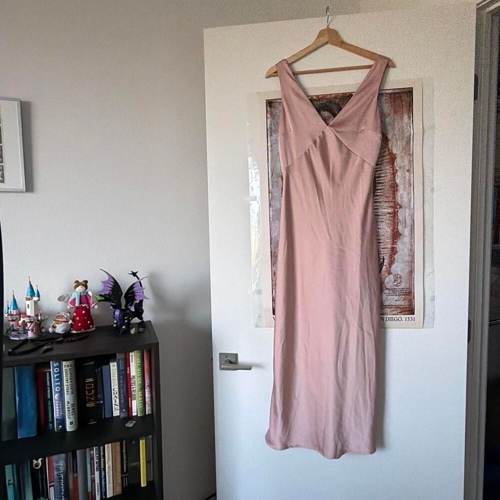A New Day Pink Sleeveless Maxi Dress Size XS